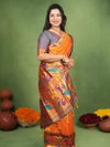 Kp 005 Soft Silk Paithani Silk Zari Worked Saree Collection